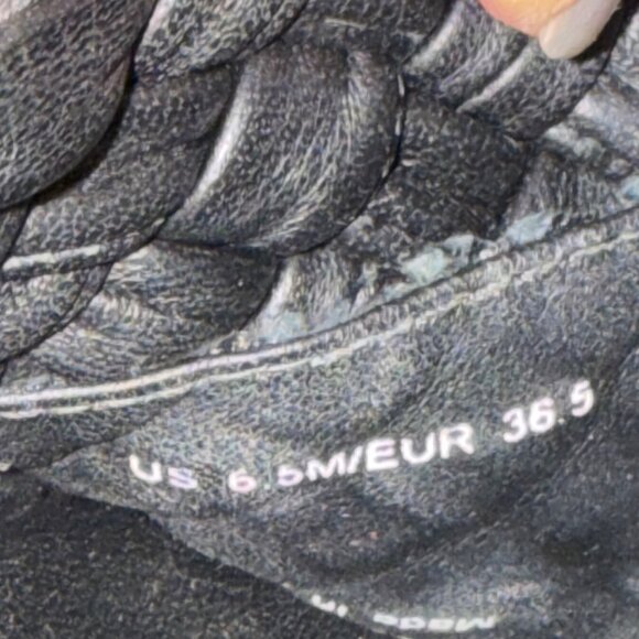 Vince Size 6.5 Black Rumi Woven Leather Slip On Comfort Flats Slide Sandals - Picture 5 of 16